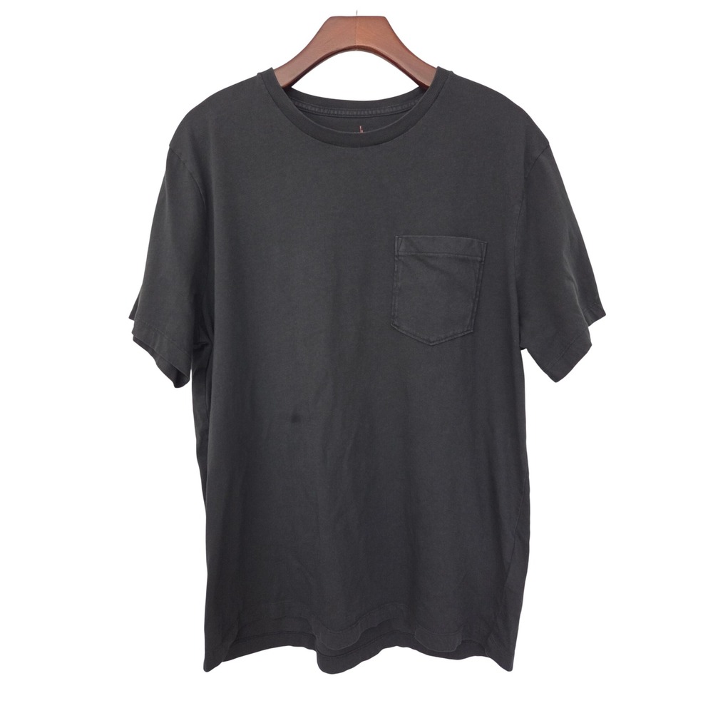 J. Crew Broken In Pocket T-Shirt Crew Neck Mens Size L Navy CI160